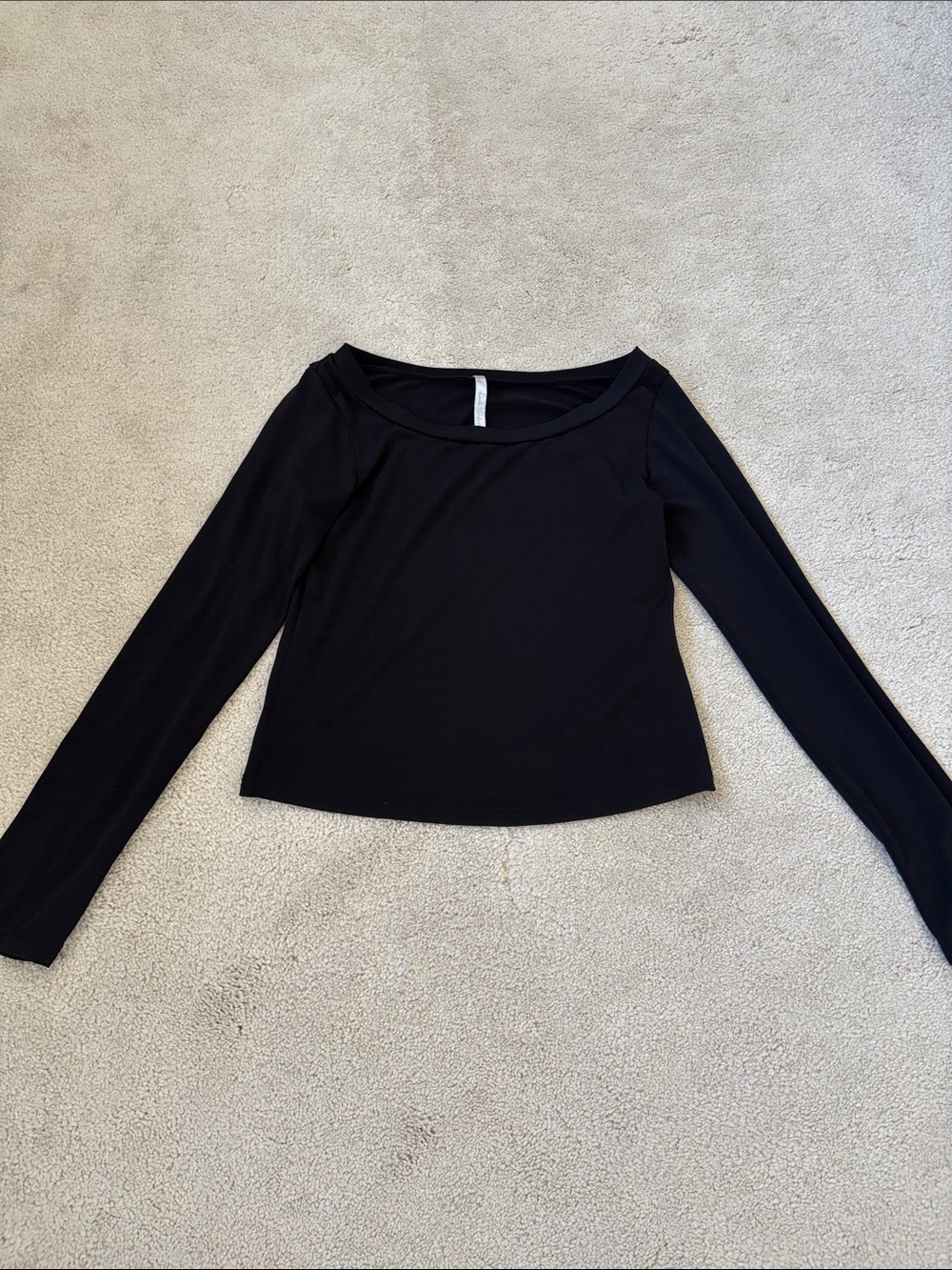 Black women’s crop top